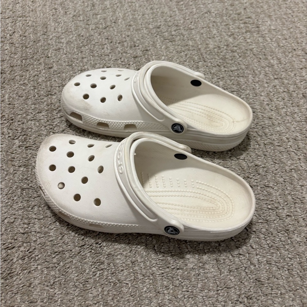 White crocs